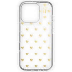 iDeal of Sweden Coque Clear iPhone 16 Pro - Golden Hearts