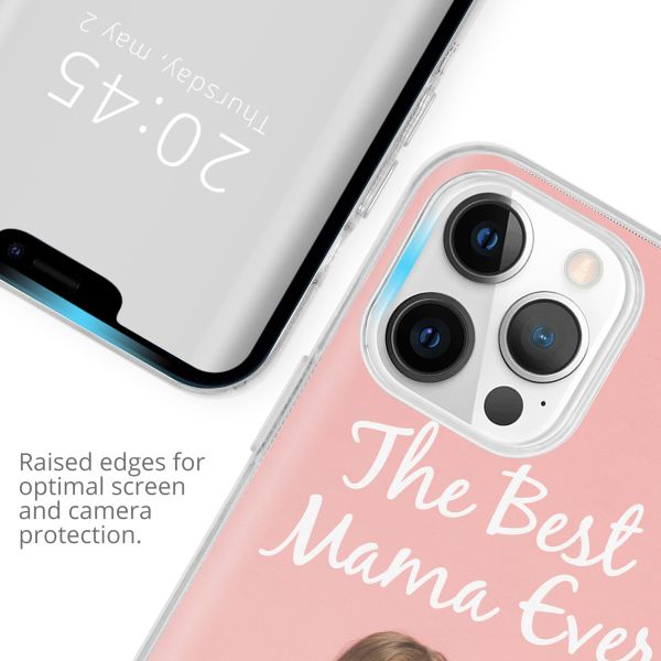 Concevez votre propre coque en gel Apple iPhone 13 Pro Max - Transparent