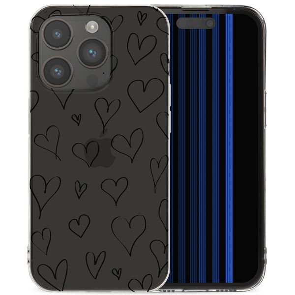 imoshion Coque Design Apple iPhone 15 Pro - Hearts