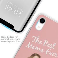 Concevez votre propre coque en gel Apple iPhone Xr - Transparent