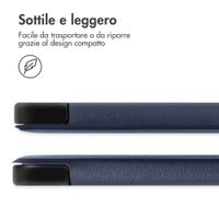 imoshion Coque tablette Trifold Samsung Galaxy Tab A8 - Bleu foncé