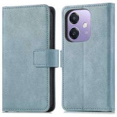 imoshion Étui de télephone portefeuille Oppo A40 (4G) / Oppo A40M (4G) / Oppo A60 (5G) - Bleu clair