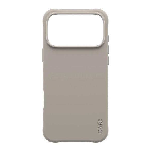 CARE by PanzerGlass Étui tendance Samba avec MagSafe Apple iPhone 17 Pro Max - Vanilla Beige