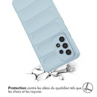 imoshion EasyGrip Backcover Samsung Galaxy A53 - Bleu clair