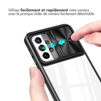 imoshion Coque arrière Camslider Samsung Galaxy A33 - Noir