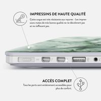 Burga Coque Rigide MacBook Pro 14 pouces (2021 / 2023 M3 chip / 2024 M4 chip) - A2442 / A2779 / A2918 / A3112 / A3185 / A3401 - Pistachio Cheesecake