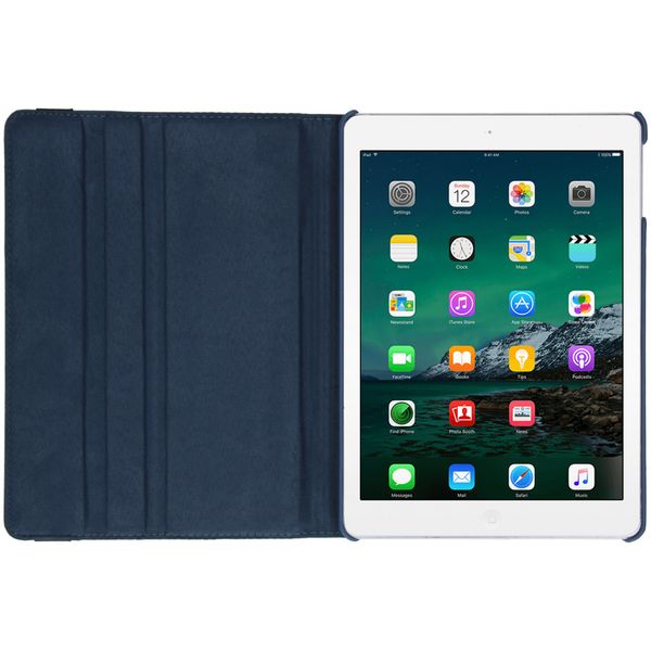 imoshion Coque tablette rotatif à 360° iPad Air 2 (2014) - Bleu foncé