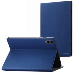 Accezz Coque tablette Classic Samsung Galaxy Tab S11 Ultra - Bleu foncé