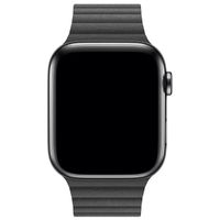 Apple ﻿Leather Loop M Apple Watch Series 1 á 10 / SE / Ultra (2) (44/45/46/49 mm) - Noir