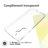 Accezz Coque Clear Samsung Galaxy A36 - Transparent