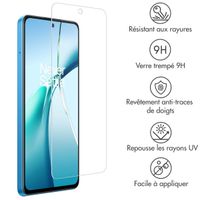 Accezz Protection d'écran en verre trempé OnePlus Nord CE 4 Lite 5G