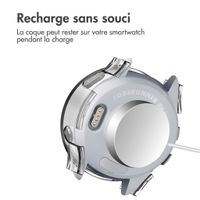 imoshion Coque rigide à couverture complète Garmin Forerunner 265S - Transparent