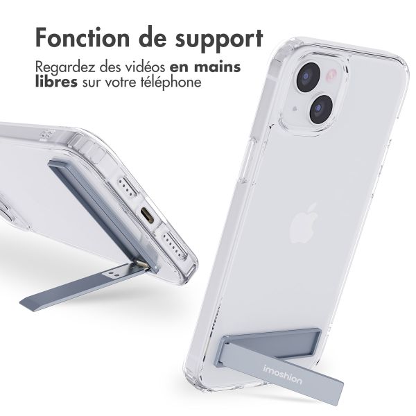 imoshion Coque Stand Apple iPhone 15 Plus - Transparent