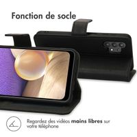 imoshion Étui de télephone portefeuille Samsung Galaxy A32 (5G) - Noir