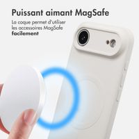 imoshion Coque Couleur avec MagSafe Apple iPhone Air - Beige