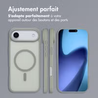 imoshion Coque Color Guard avec MagSafe Apple iPhone Air - Gris