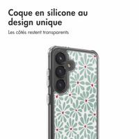 imoshion Coque Design Samsung Galaxy S24 - Bloom Love Sage Green