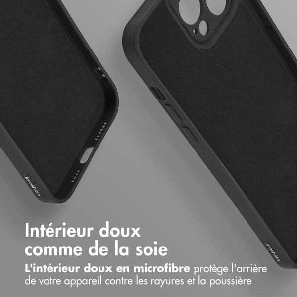 imoshion Coque Couleur avec MagSafe Apple iPhone 13 Pro Max - Noir