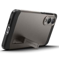 Spigen Coque Tough Armor MagSafe Samsung Galaxy S25 Edge - Gunmetal