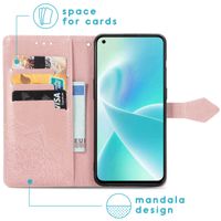 imoshion Etui de télephone Mandala OnePlus Nord 2T - Rose Doré