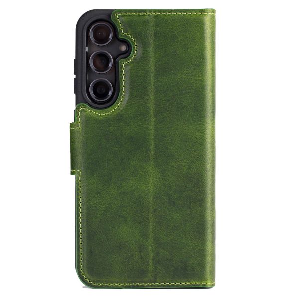 Wachikopa Étui de téléphone portefeuille Magic 2-in-1 Samsung Galaxy S24 - Forest Green