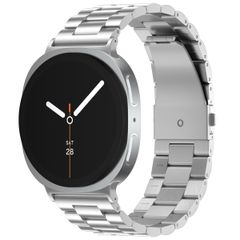 imoshion Bracelet en acier Samsung Galaxy Watch 8 (40/44mm) / Classic (46mm) - Argent