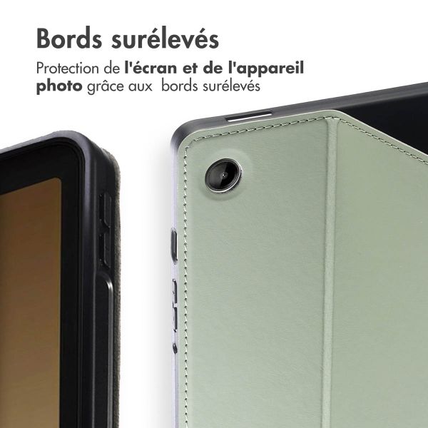 Accezz Coque tablette Classic Samsung Galaxy Tab A9 8.7 pouces - Vert