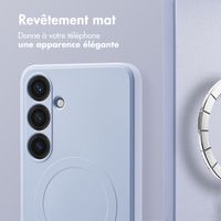 imoshion Coque Couleur avec MagSafe Samsung Galaxy S24 Plus - Lila