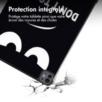 imoshion Coque tablette Design iPad Pro 13 (2024) M4 - Don't touch