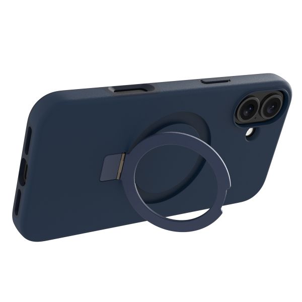 dbramante1928 Coque Iceland Ultra D3O avec MagSafe Stand Apple iPhone 16 - Blue