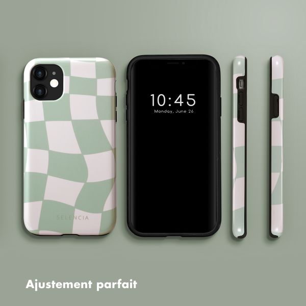 Selencia Coque arrière Vivid Apple iPhone 11 - Groovy Sage Green