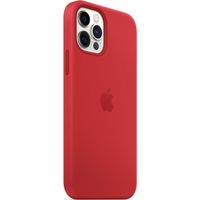 Apple Coque en silicone MagSafe iPhone 12 (Pro) - Red