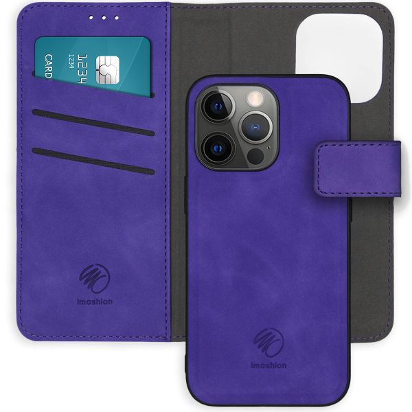 imoshion Etui de téléphone de type portefeuille 2-en-1 iPhone 13 Pro - Violet