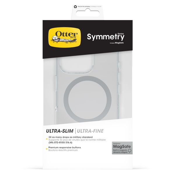 OtterBox Coque Symmetry MagSafe Apple iPhone 16 Pro - Clear