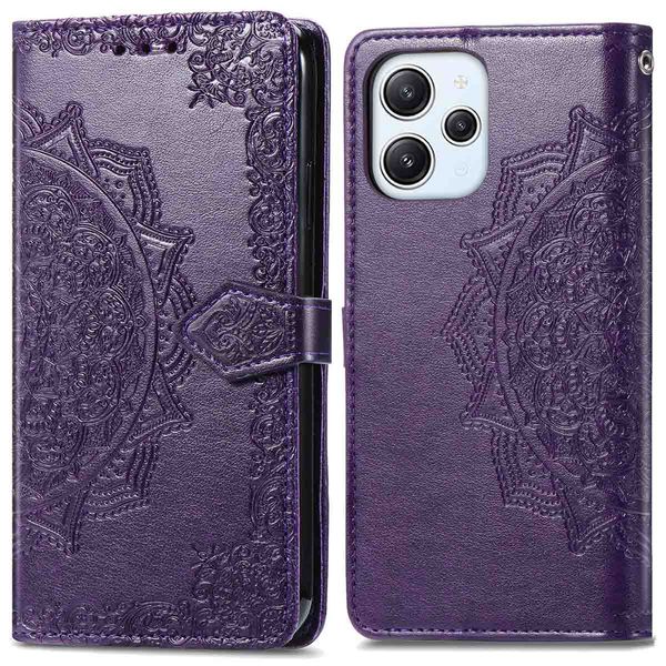 imoshion Etui de téléphone portefeuille Mandala Xiaomi Redmi 12 - Violet 