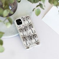 Selencia Coque très protectrice Zarya Fashion Apple iPhone 12 Mini - Palmtree