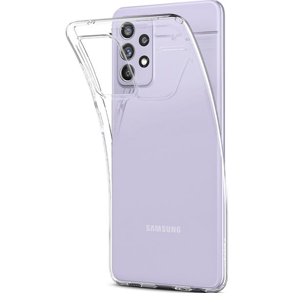 Spigen Coque Liquid Crystal Samsung Galaxy A72 - Transparent