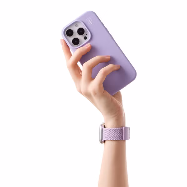 iDeal of Sweden Soft Braid Watch Band Apple Watch | 38/40/41/42 mm - Lavender Milk