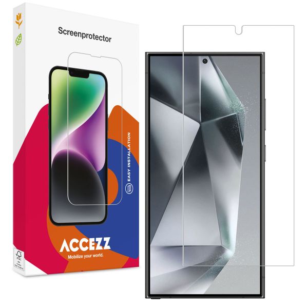 Accezz Protection d'écran en verre trempé Samsung Galaxy S24 Ultra