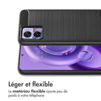 imoshion Coque Brushed Motorola Edge 30 Neo - Noir
