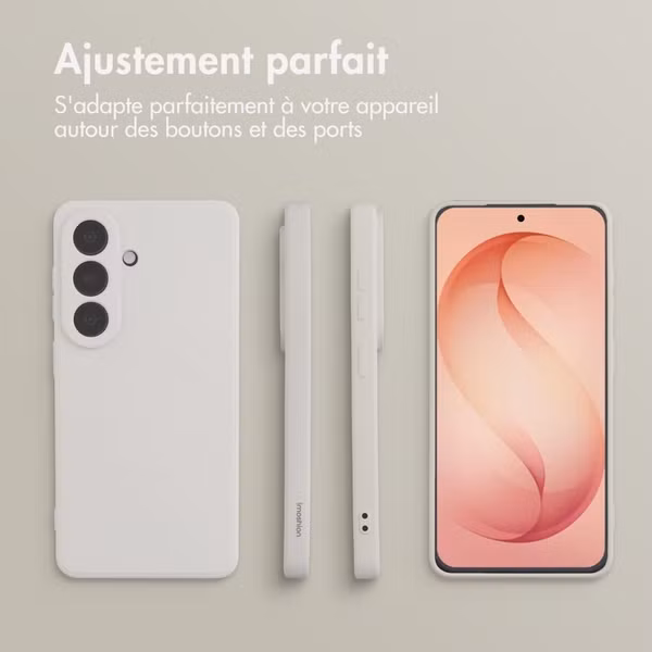 imoshion Coque Couleur avec MagSafe Samsung Galaxy S26 Plus - Beige