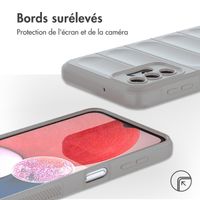 imoshion Coque arrière EasyGrip Samsung Galaxy A13 (4G) - Gris