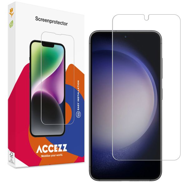 Accezz Protection d'écran en verre trempé Samsung Galaxy S22 / S23