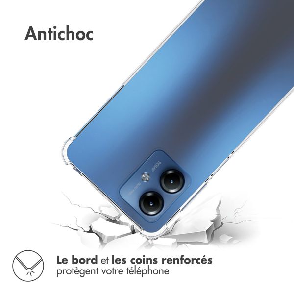 imoshion Coque antichoc Motorola Moto G14 - Transparent