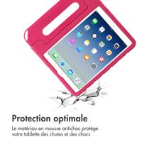 imoshion Coque kidsproof avec poupées amovibles Apple iPad 9 (2021) 10.2 pouces / iPad 8 (2020) 10.2 pouces / iPad 7 (2019) 10.2 pouces - Rose