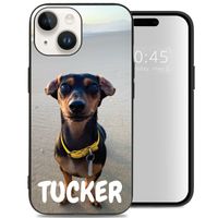 Concevez votre propre coque en gel Apple iPhone 15 - Noir