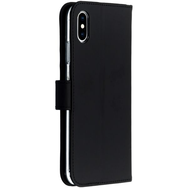 Accezz Étui de téléphone Wallet iPhone Xs Max - Noir