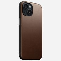 Nomad Coque Modern Leather iPhone 15 - Brun