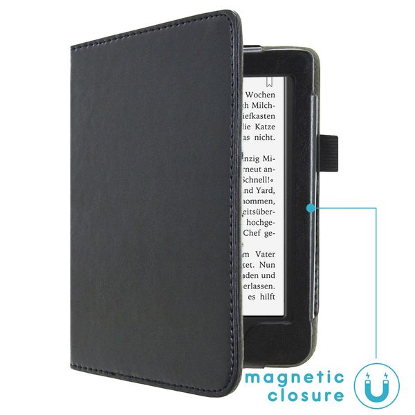 imoshion Étui de liseuse portefeuille en cuir végan Tolino Page 2 - Noir