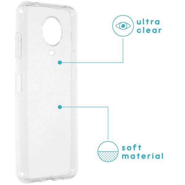 imoshion Softcase Back Cover Nokia G10 / G20 - Transparent